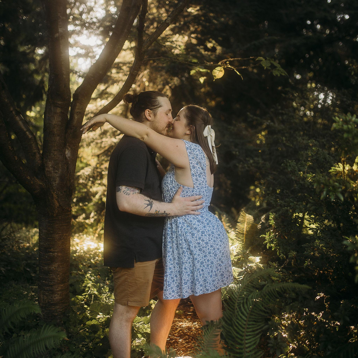 A magical photo from our engagement shoot