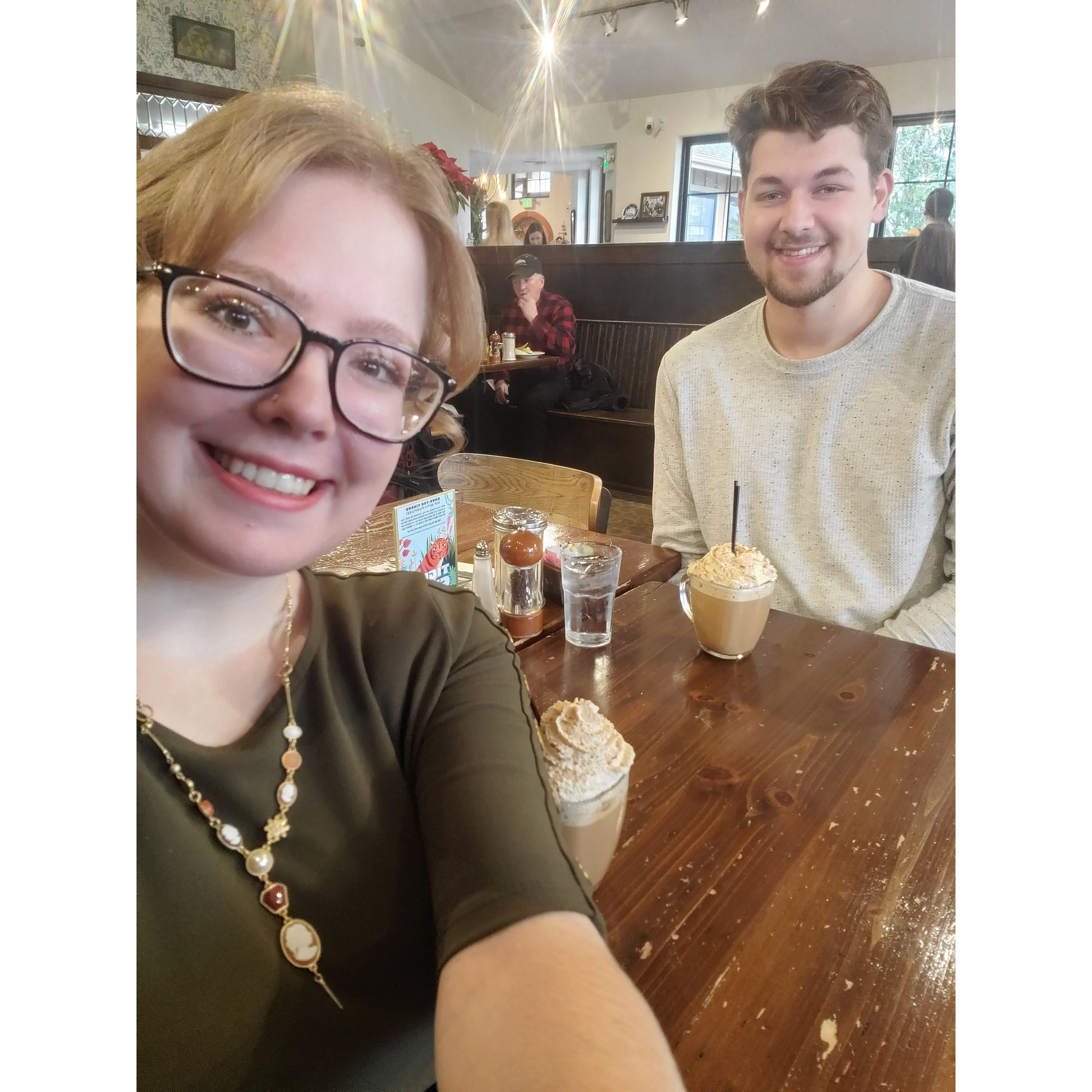 We love getting breakfast at Birch Door in Bellingham.