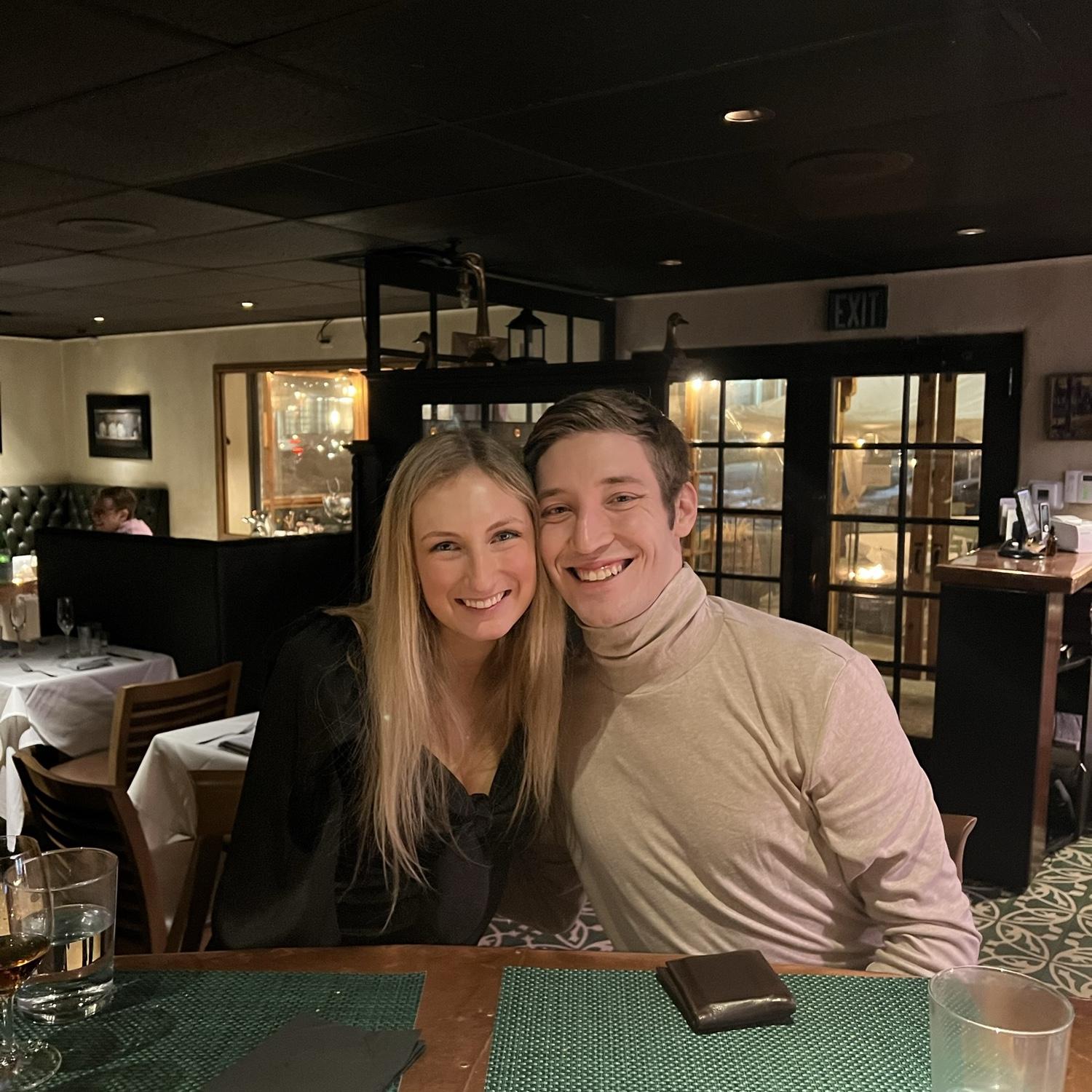 Our first Valentine’s and our last Colorado trip before Charlie moved back home to Indianapolis.