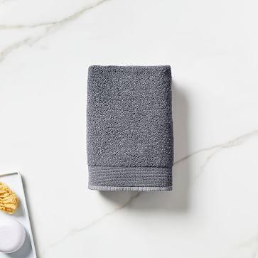 Organic Luxe Fibrosoft Towel, Hand Towel, Gray Dusk Melange