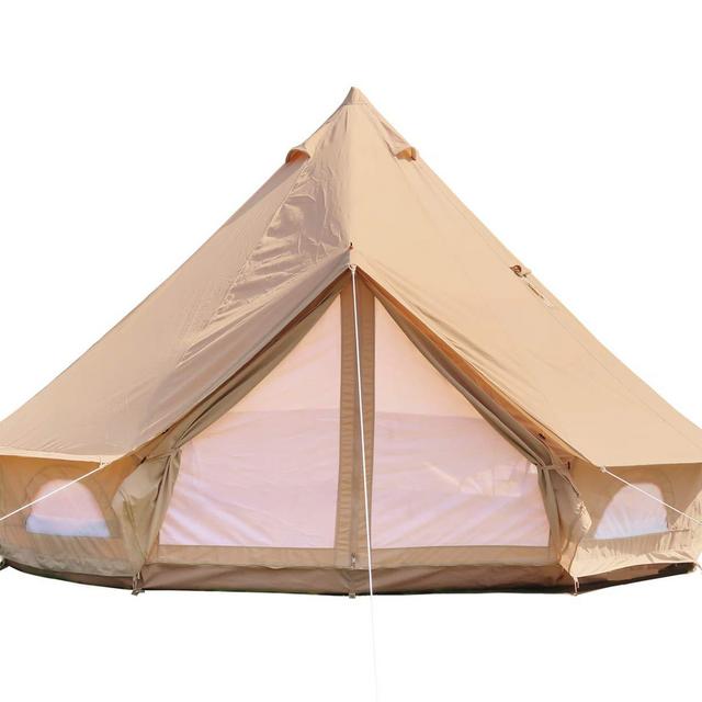 DANCHEL Cotton Canvas Tent to support our love for camping