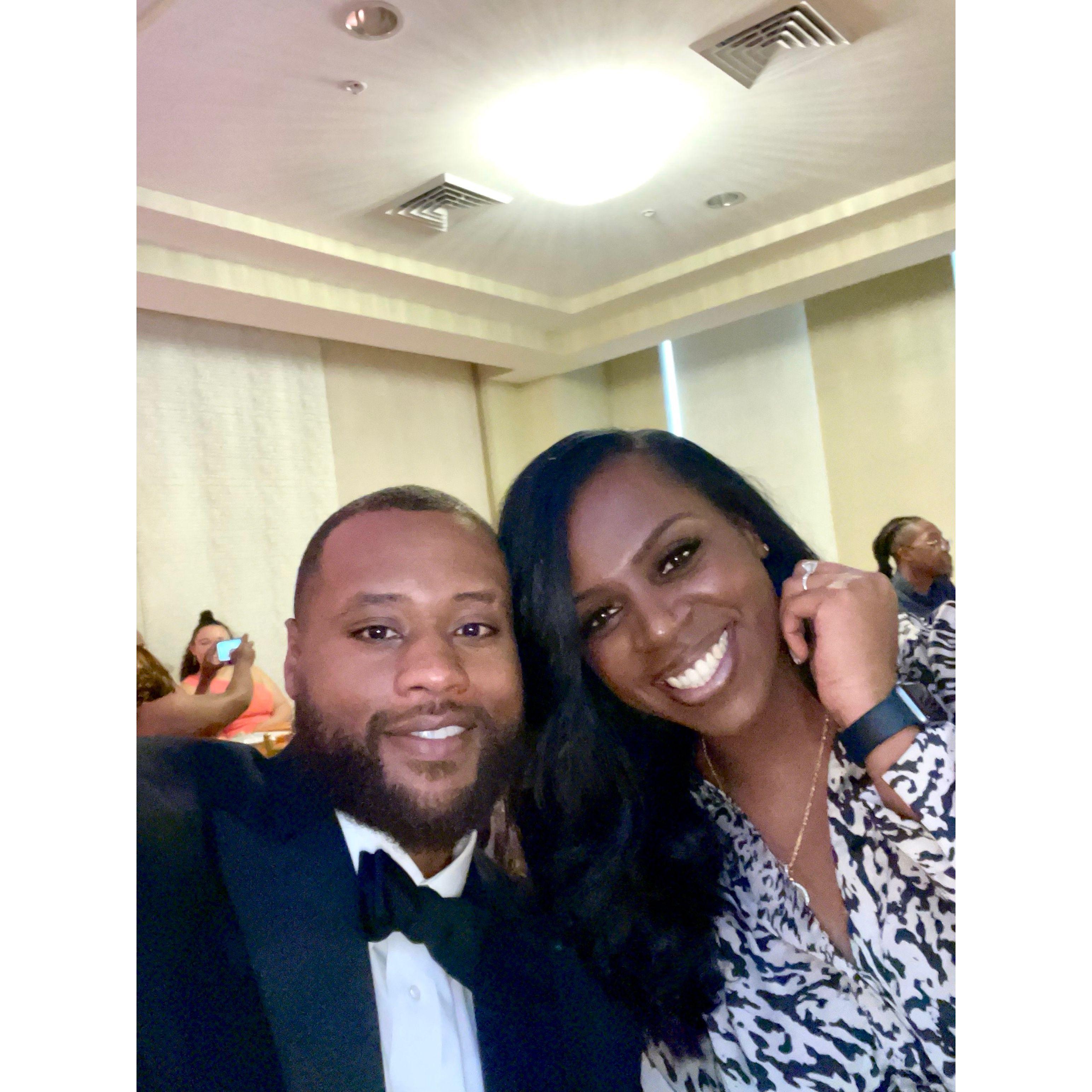 Celebrating love at a wedding reception Summer 2024.