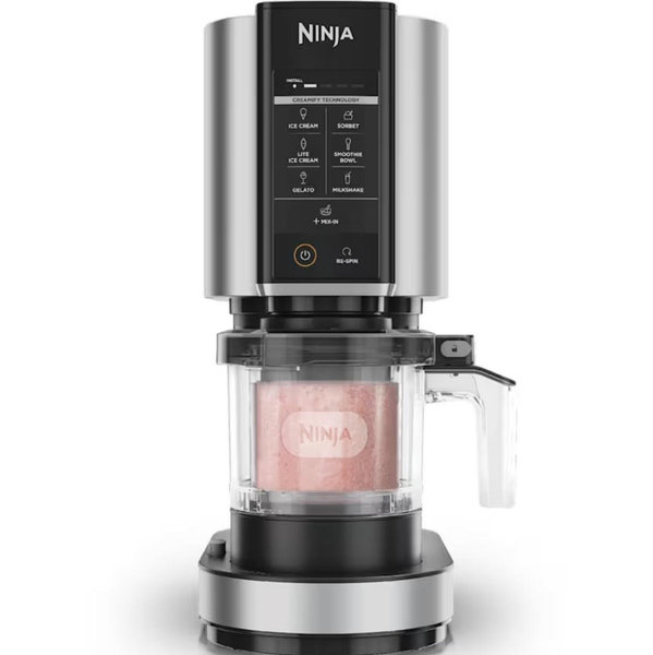Ninja® CREAMi® 7-in-1 Ice Cream Maker, Cloud Silver