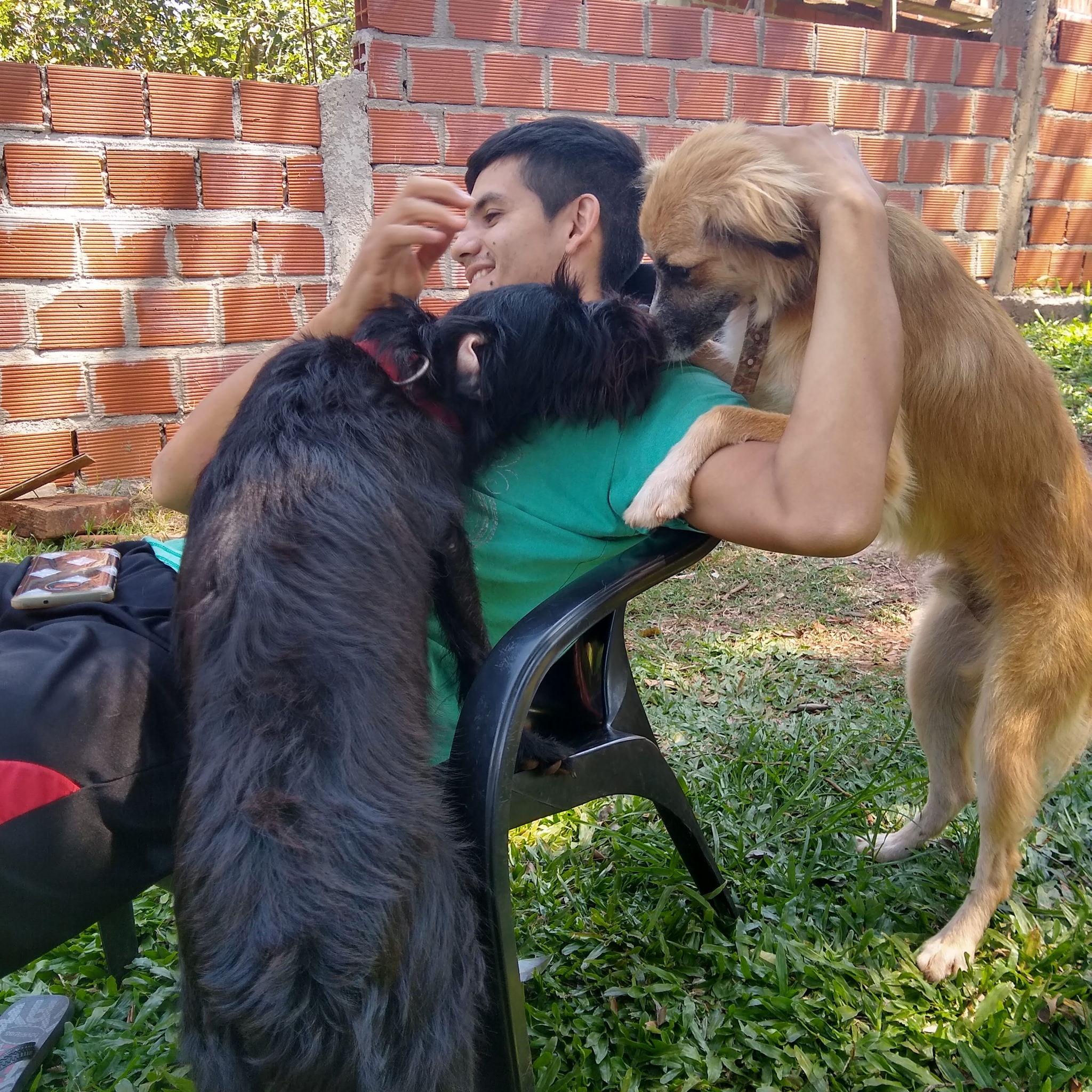 Amarula y Antonio, nuestros perrihijos♥️