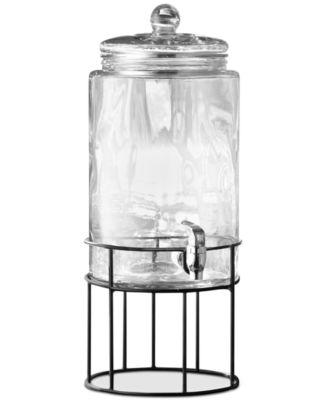 Jay Imports - Artesia 250-Oz. Beverage Dispenser with Metal Stand
