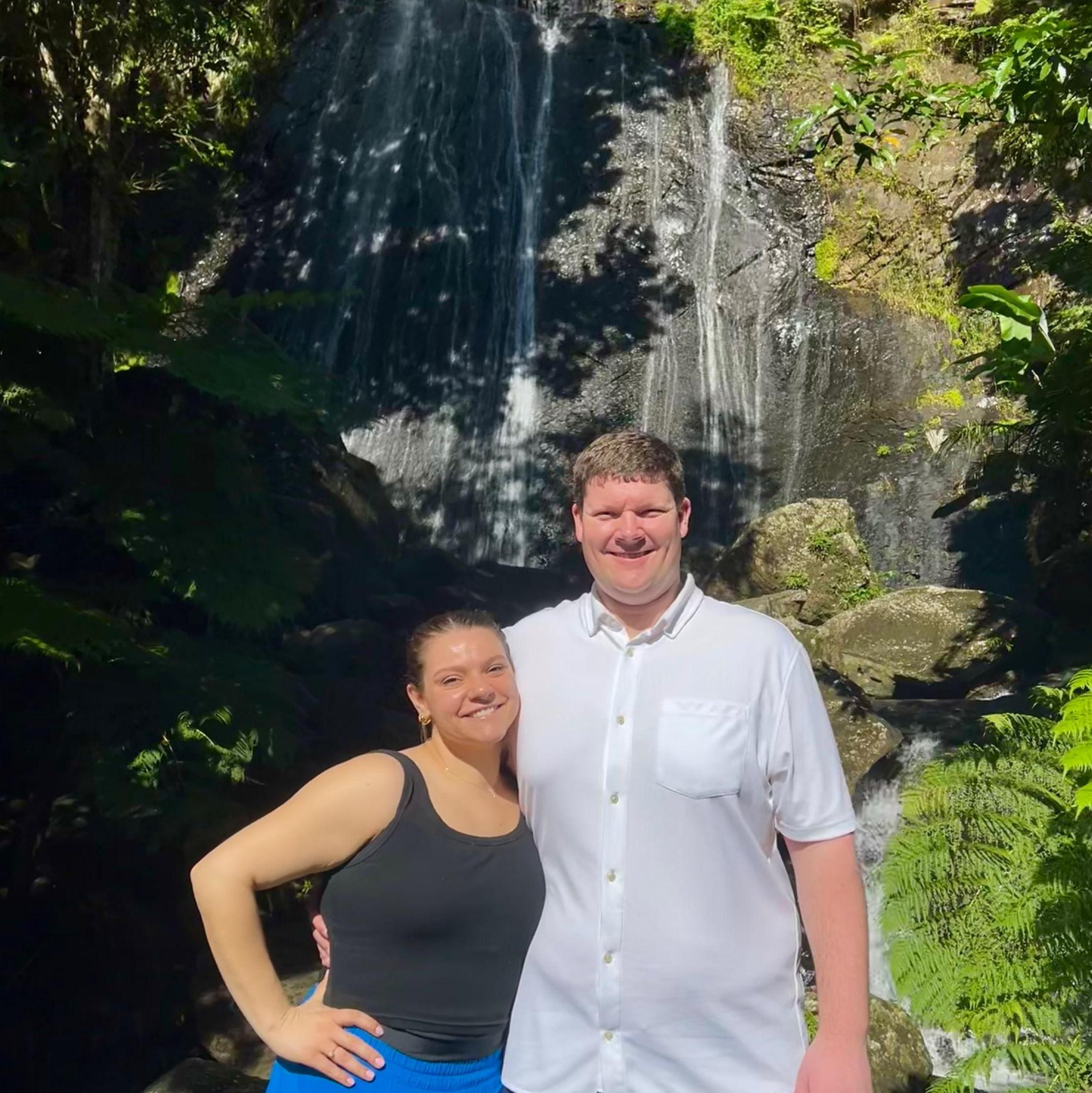 La Coca Falls in El Yunque National Forest