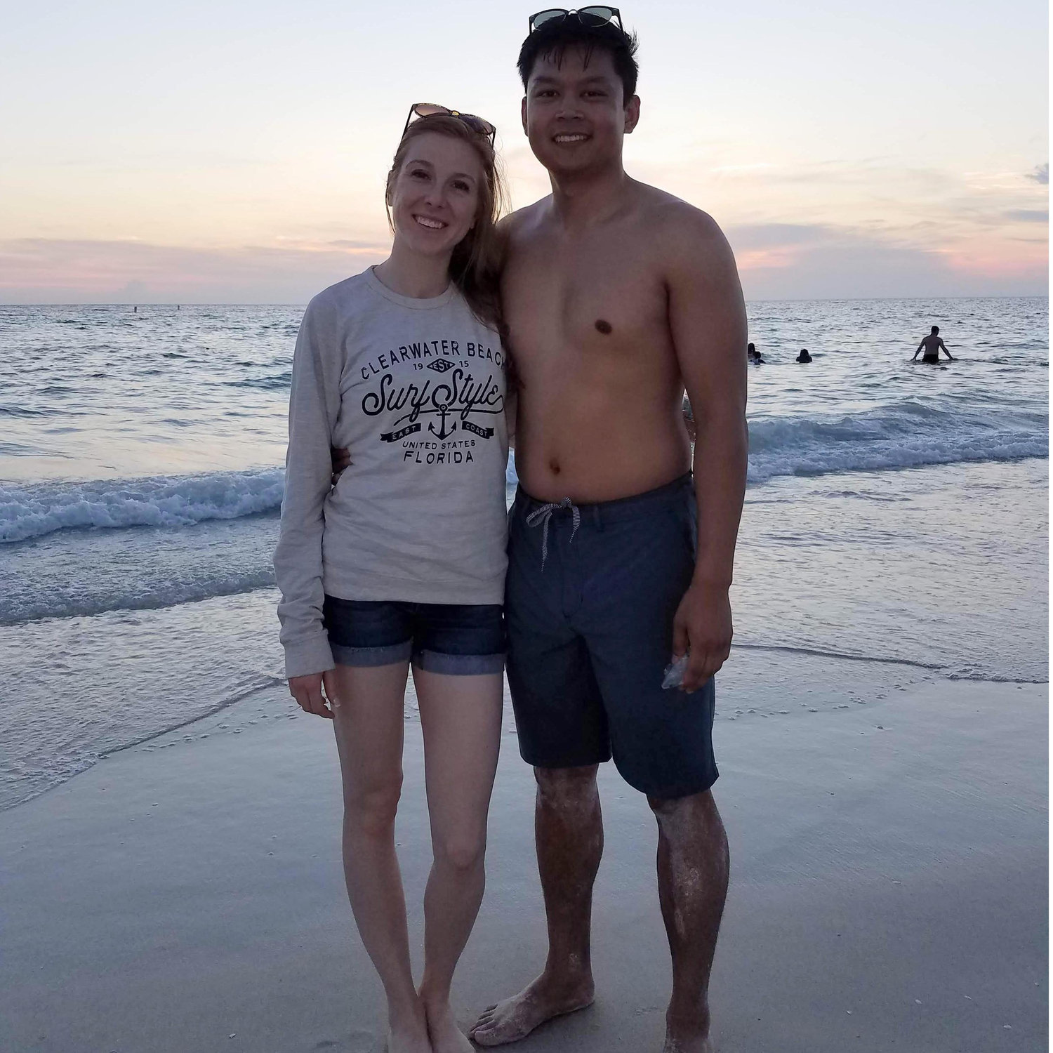 Sunset at Clearwater Beach, FL