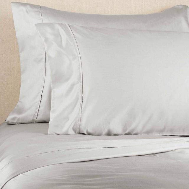 Brookstone® BioSense 500-Thread-Count Tencel King Pillowcase Set in Silver