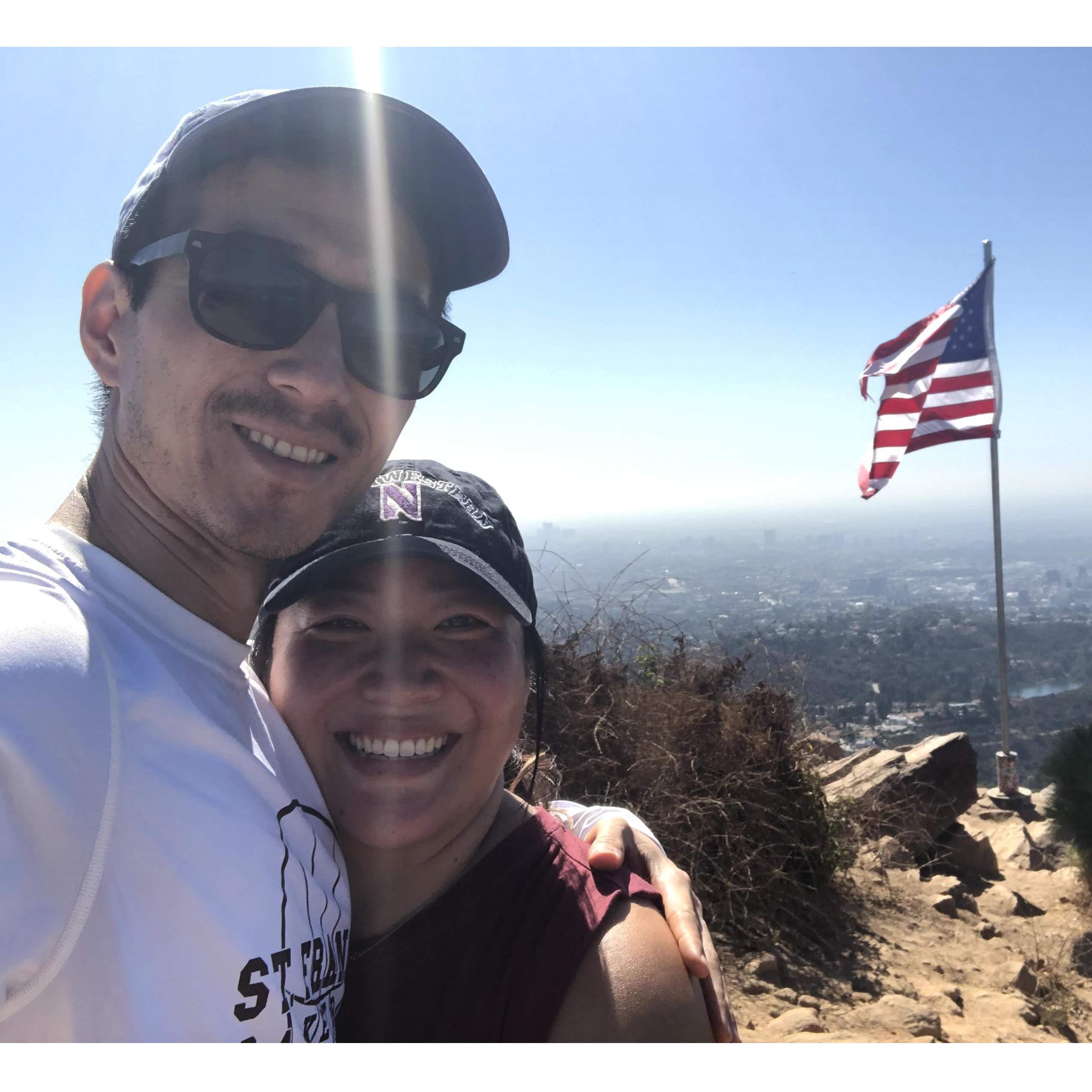 Love hiking together