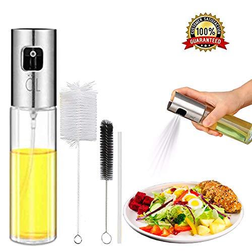 Oil Spritzer Mister for Air Fryer Cooking Olive Oil Sprayer Bottle for Vinegar Canola Vegetable Oil Portable Mini Kitchen Gadgets on BBQ/Pan/Salads/Baking