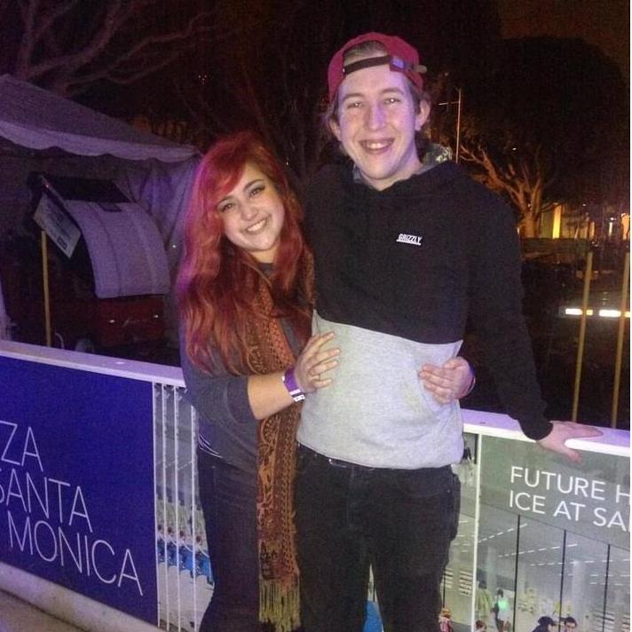 Ice skating in Santa Monica, CA