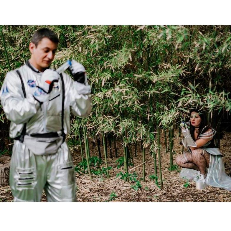 Commander Alexander studies new life on an alien planet unaware that he is being watched by a beautiful alien princess intent on protecting her forest.