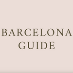Personalized Barcelona Guide from our Wedding Planner