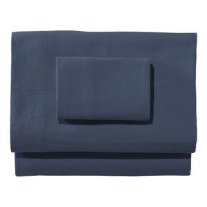 Ultrasoft Comfort Flannel Sheet Set, Size Queen in Mariner Blue