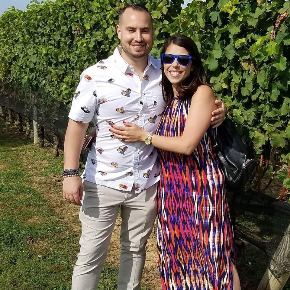 A birthday... a winery.... a good life! Long Island, October 2017