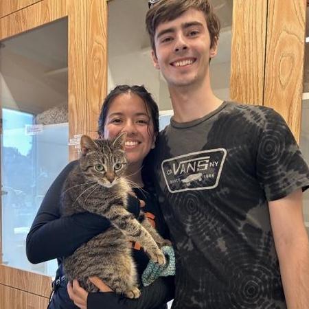 Our Resident Fat Ass (Frida) joined the party