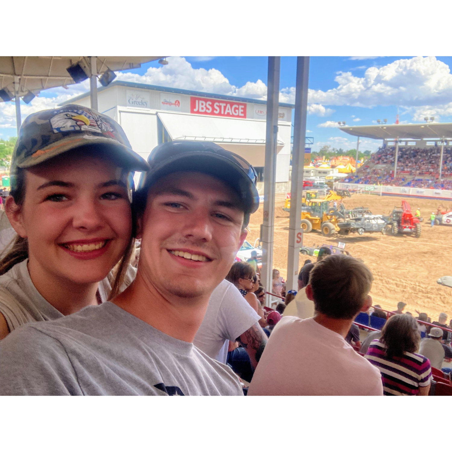 Demolition derby date...so much fun