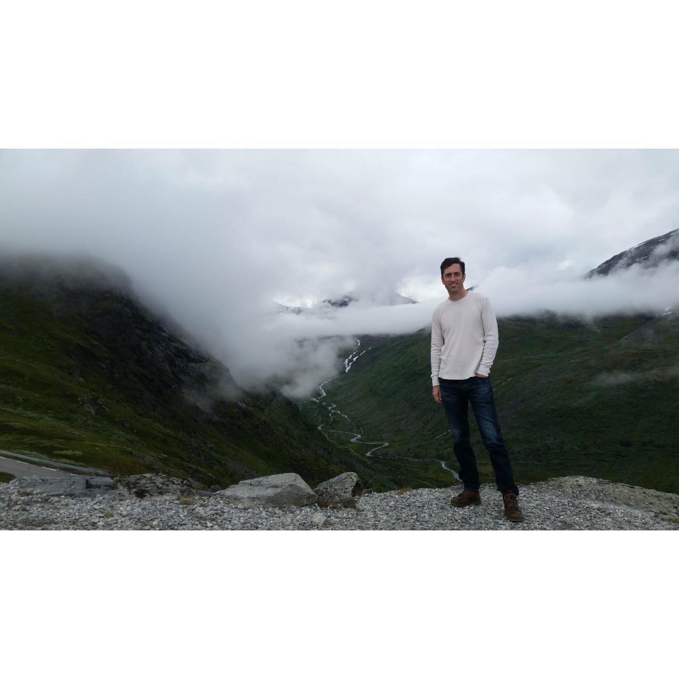 Steve - hike in Norway