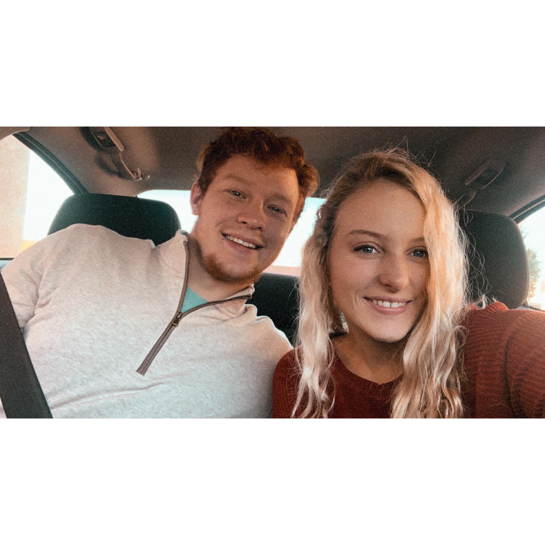 This was our first Thanksgiving together!!