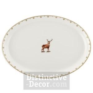 Spode Glen Lodge Oval Platter 13" Stag