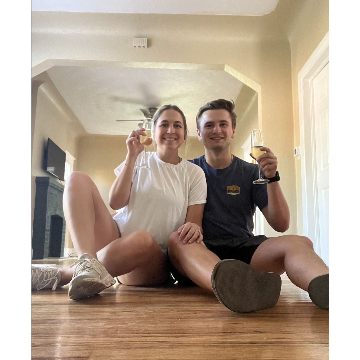 5 1/2 years later, and now in our first home