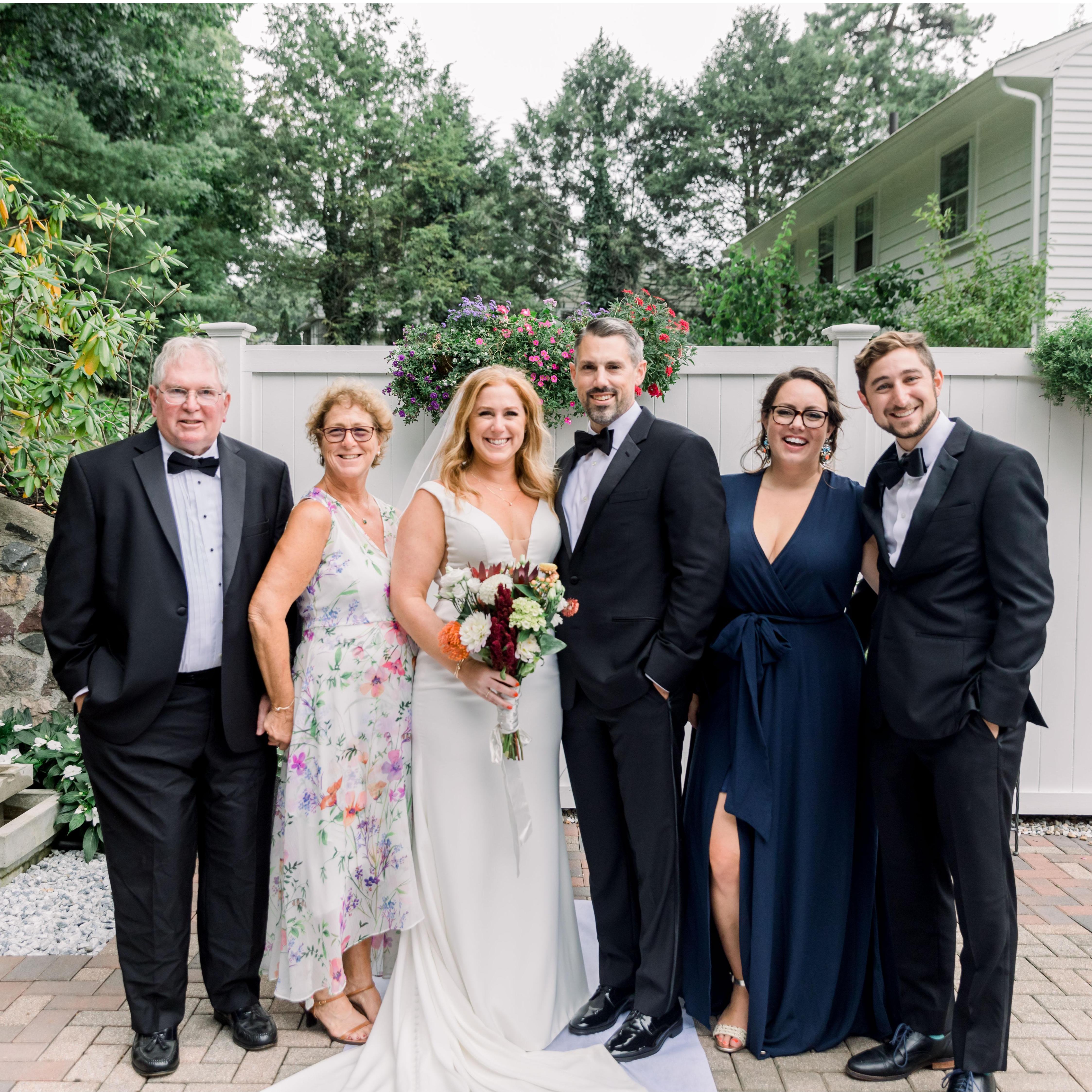 Katie's immediate family