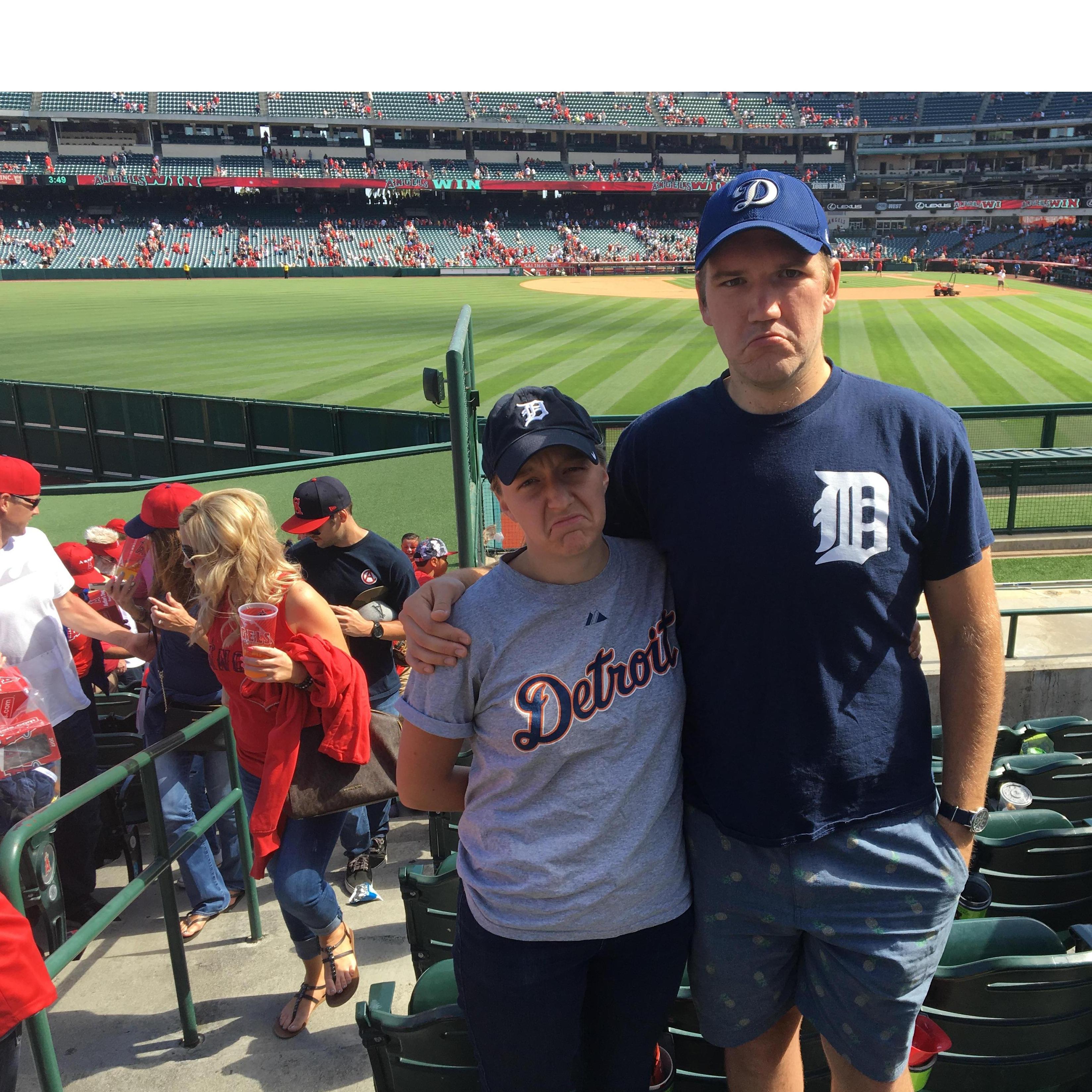 Angel Stadium, Anaheim, Summer 2017
(Tigers lost)