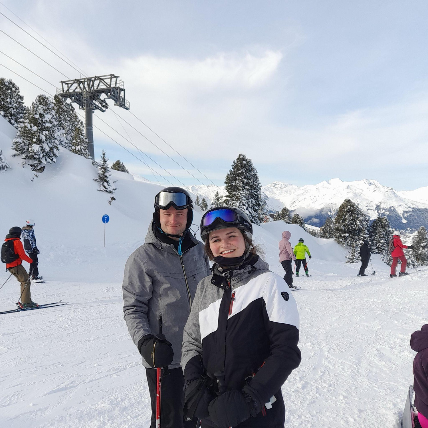 Ski trip to La Plagne. 
January 2025