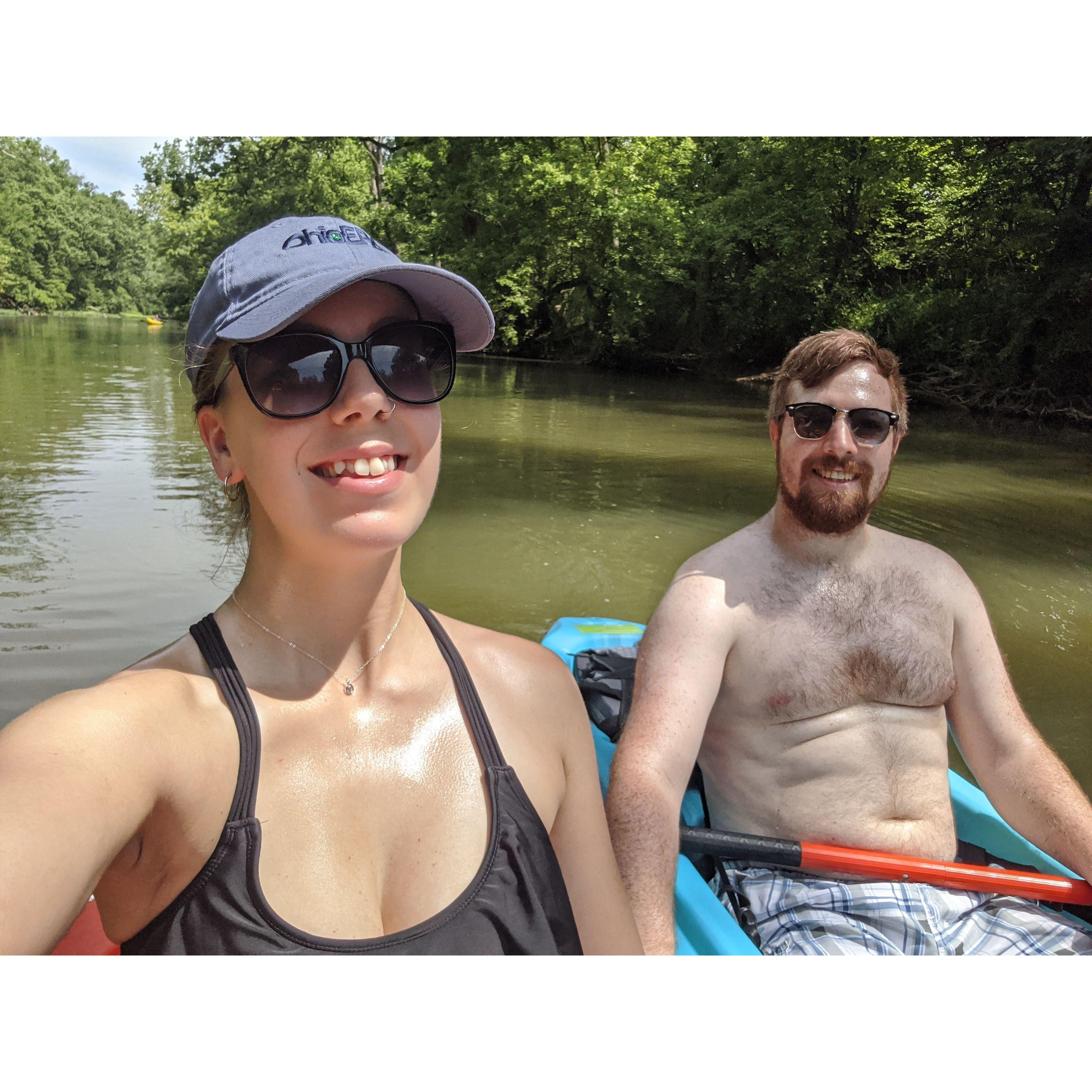 Kayaking, July 2020