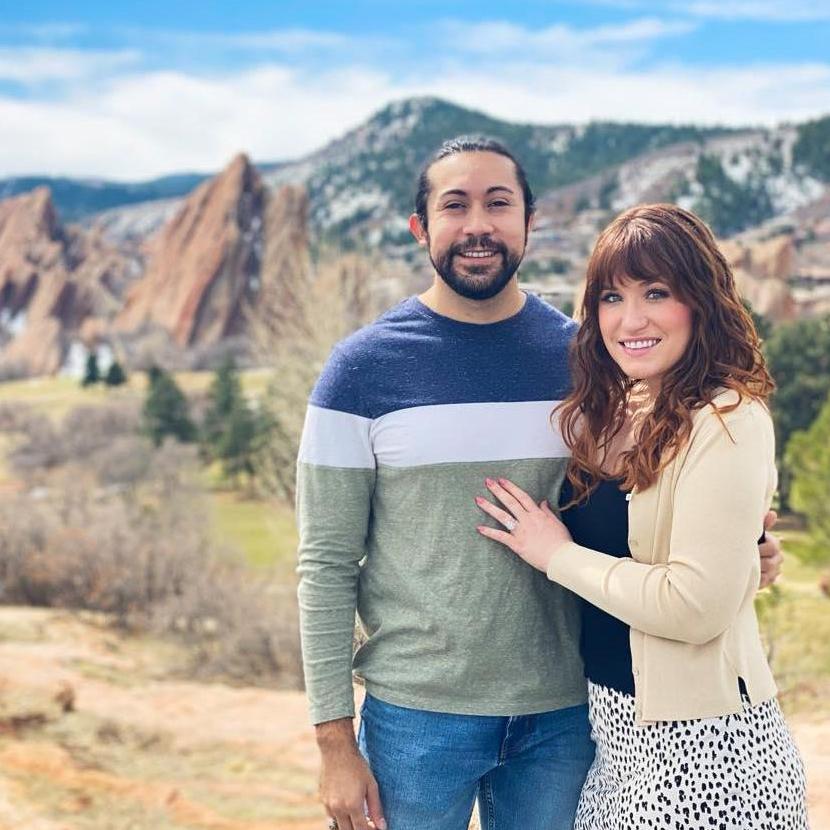 Our first tour of the wedding venue! Arrowhead Golf Course in Littleton, CO.