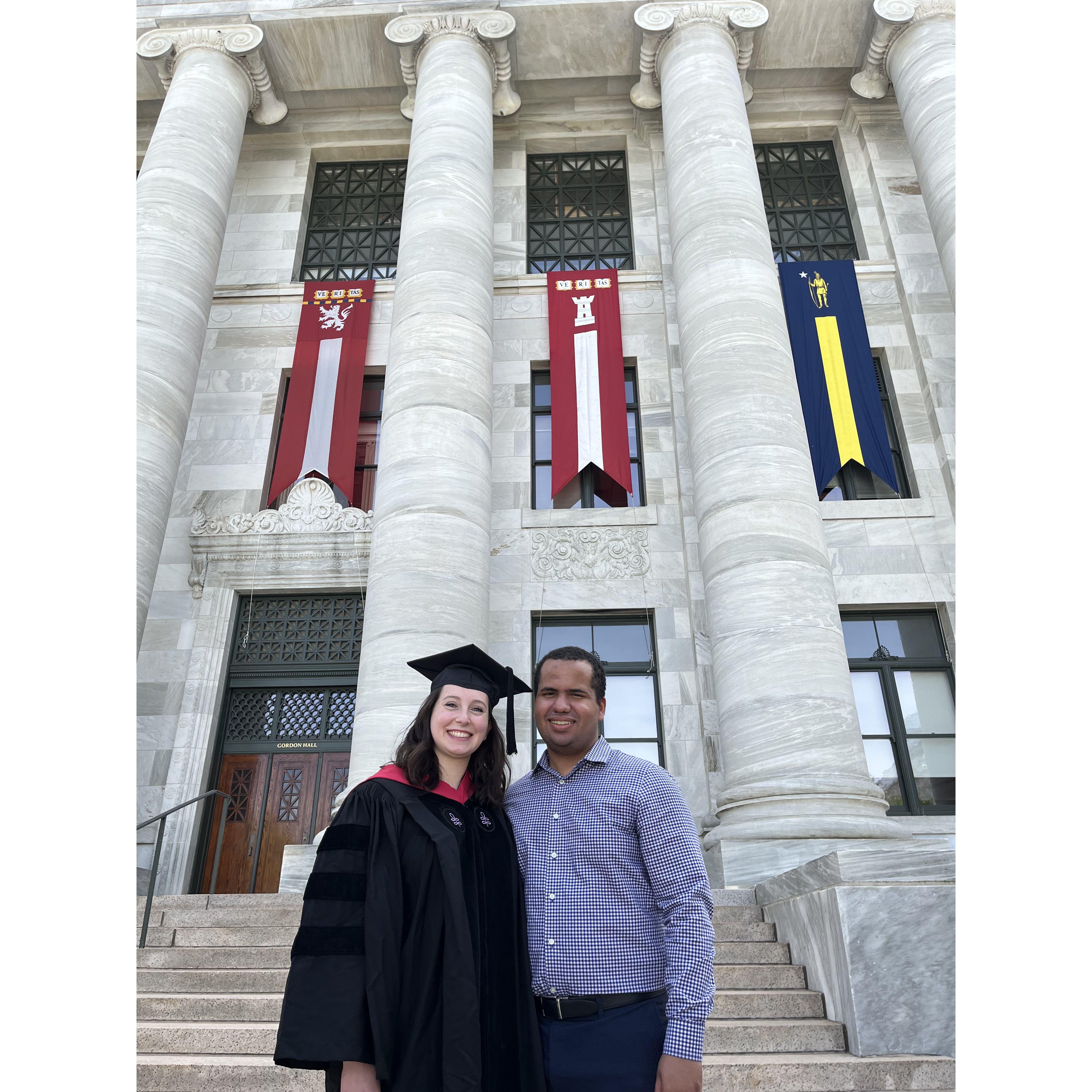 May 2022: Dental school graduation