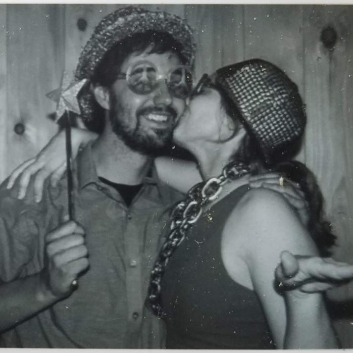 Photobooth fun at a friend's wedding