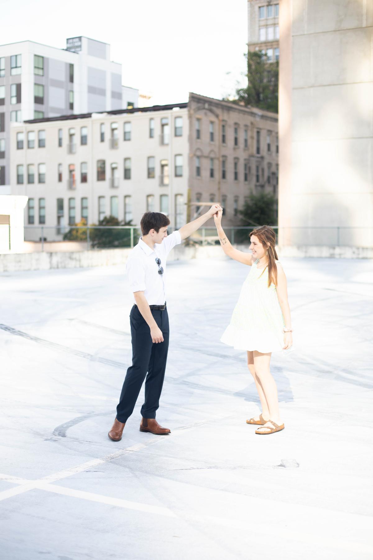 This was our second engagement. Photo shoot is certainly feel more real around this time.