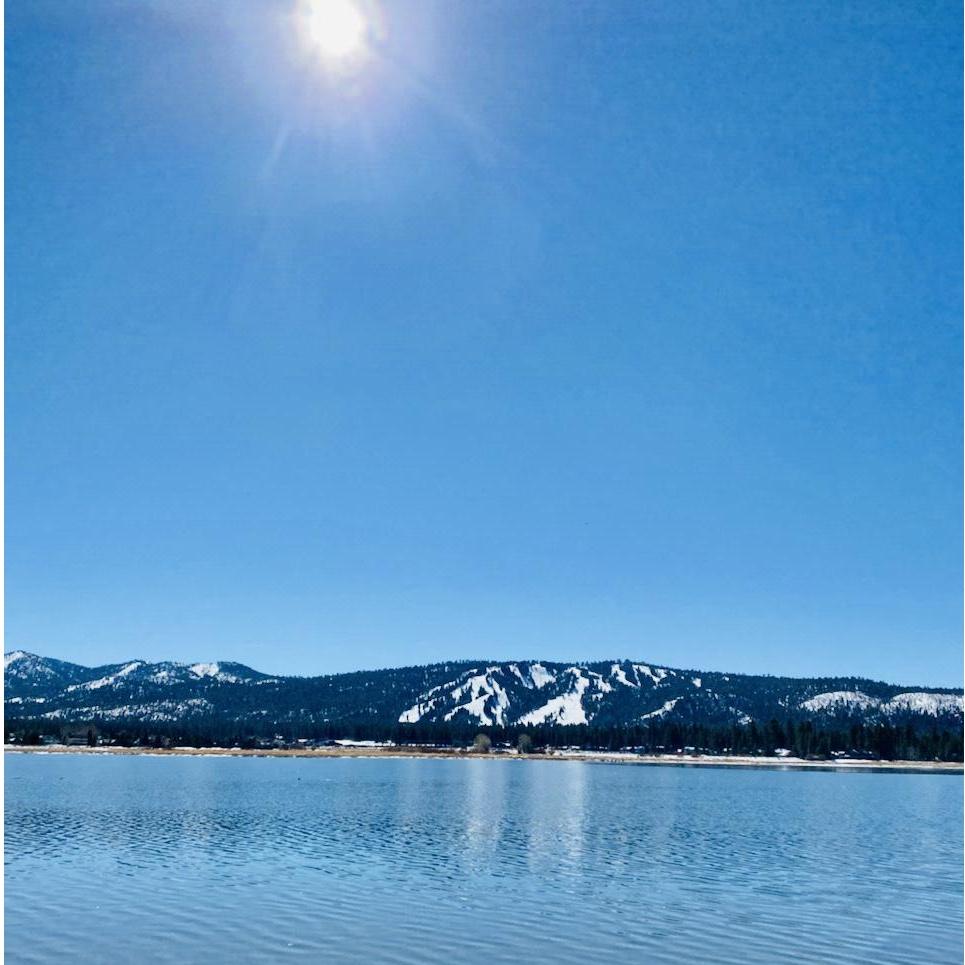 Scenic family walk in Big Bear, CA - first outing we’ve had as a family since Brooklin came home from the hospital.