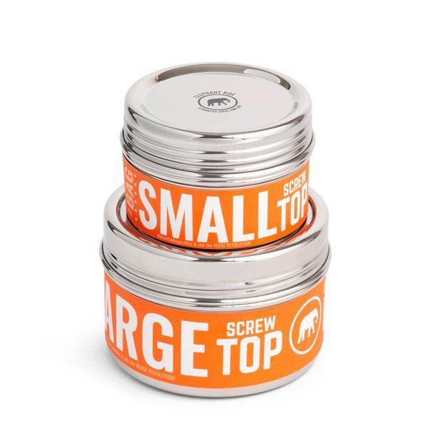 Elephant Box Meal Prep - Screw Top Canister Duo