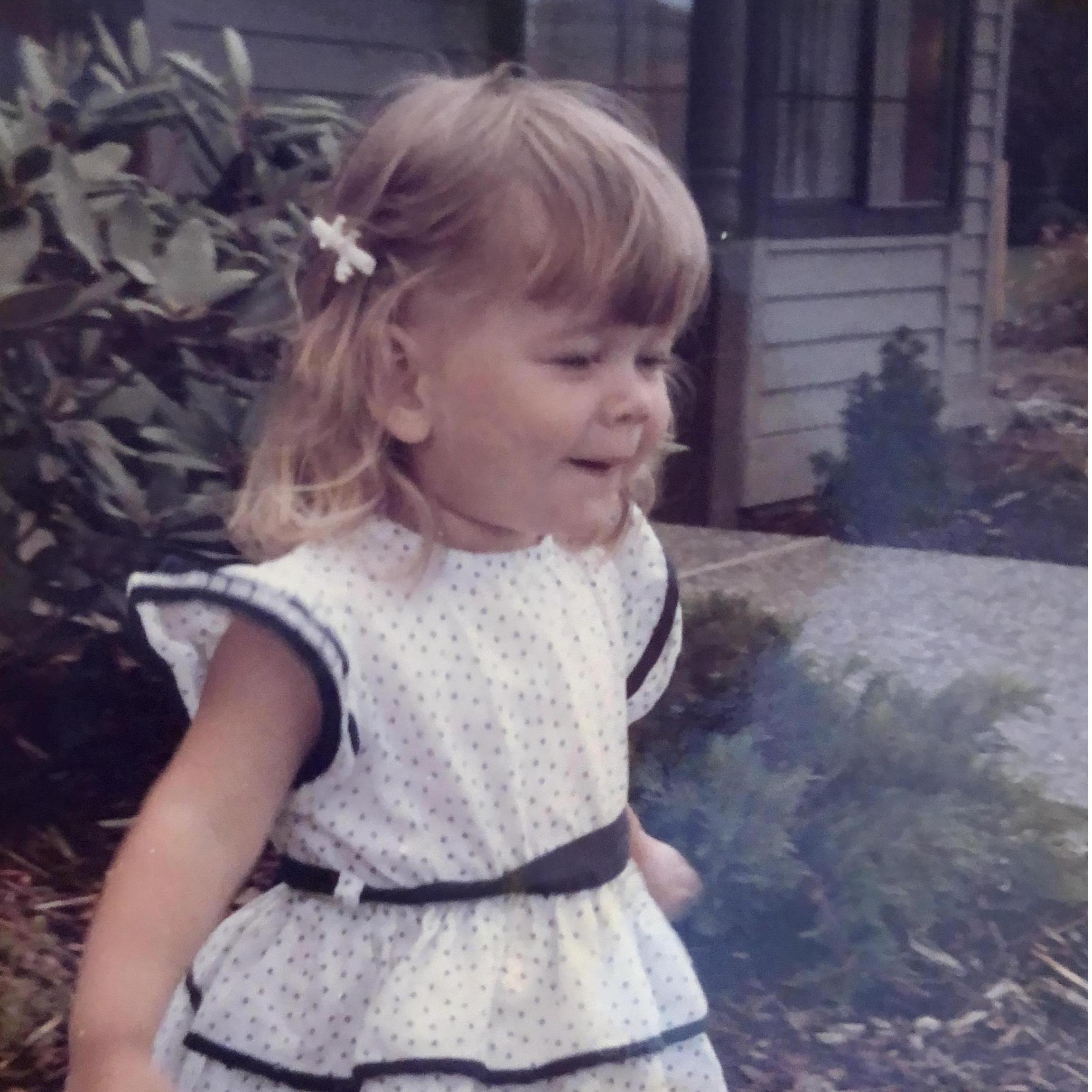 Baby Christina visiting her Oma & Opa