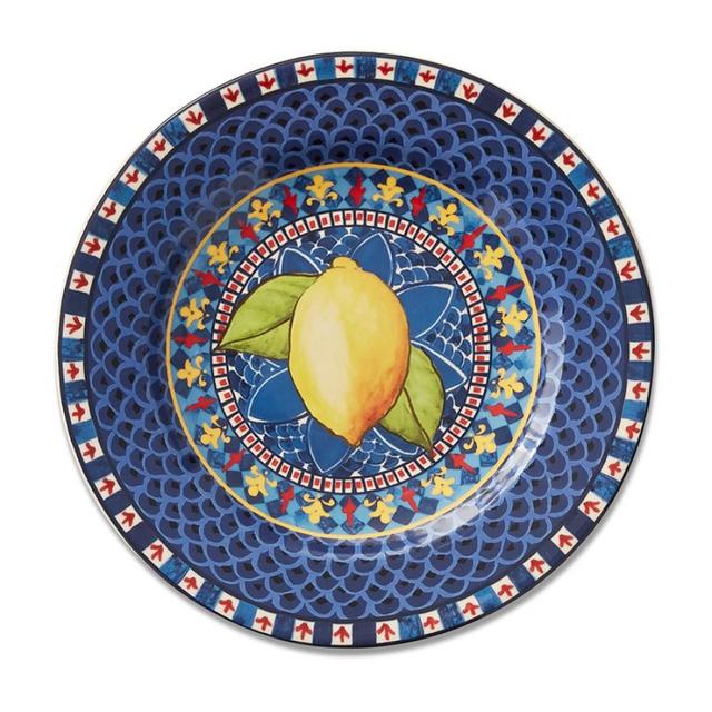 Sicily Salad Plates, Each, Lemon