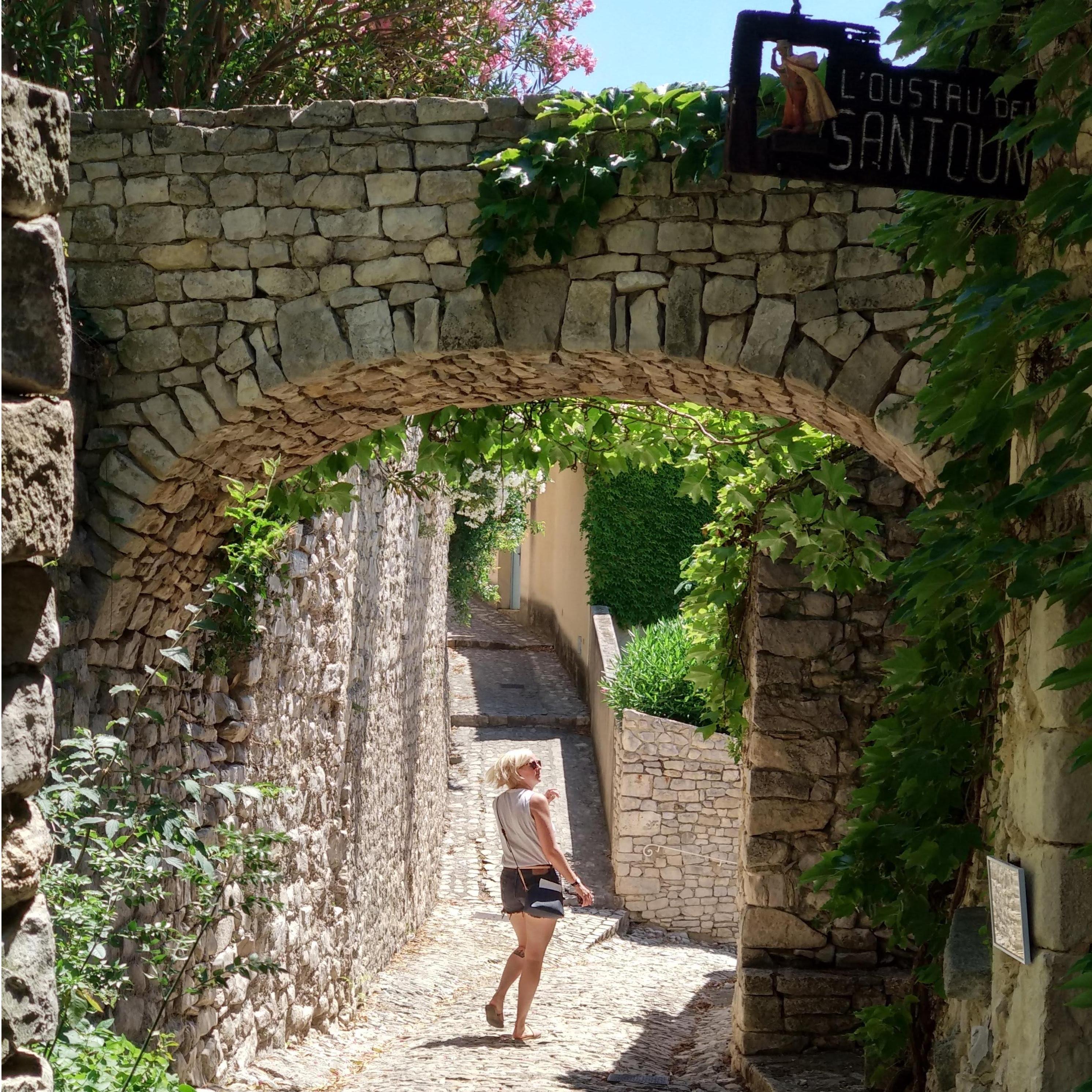 Kate in Séguret