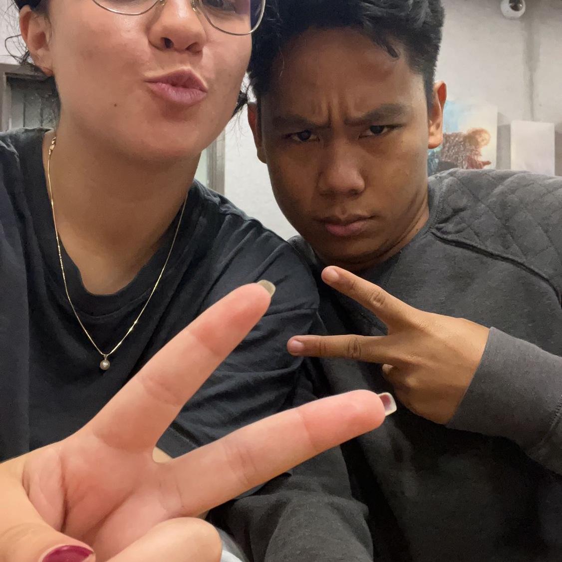 back when we would go to study but would just end up talking the whole time in library