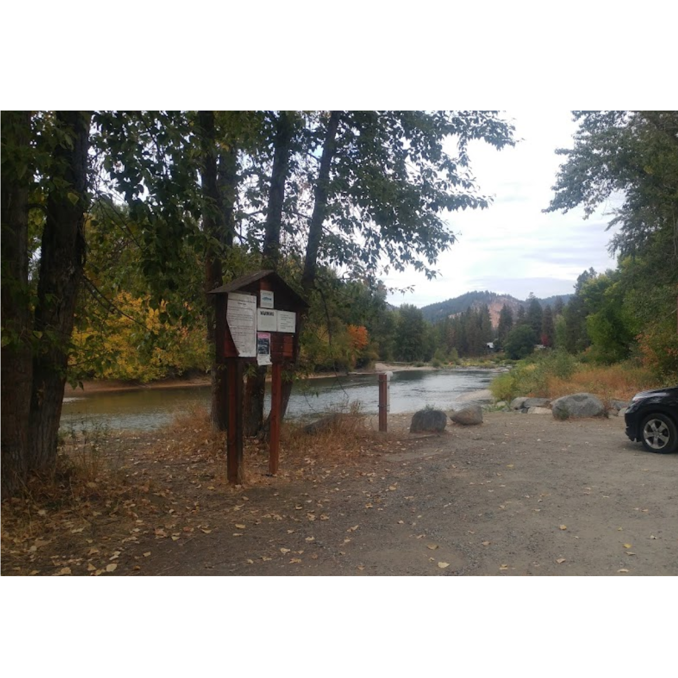 Saturday's Sip In the Snow event at Wenatchee River
