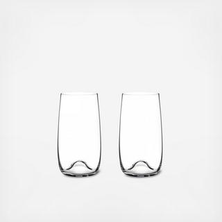 Elegance Long Drink Glass, Set of 2