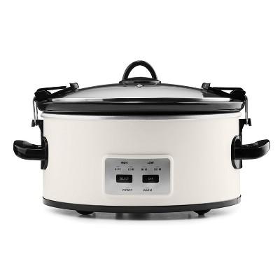 Crock Pot 6qt Cook and Carry Programmable Slow Cooker - Hearth & Hand with Magnolia