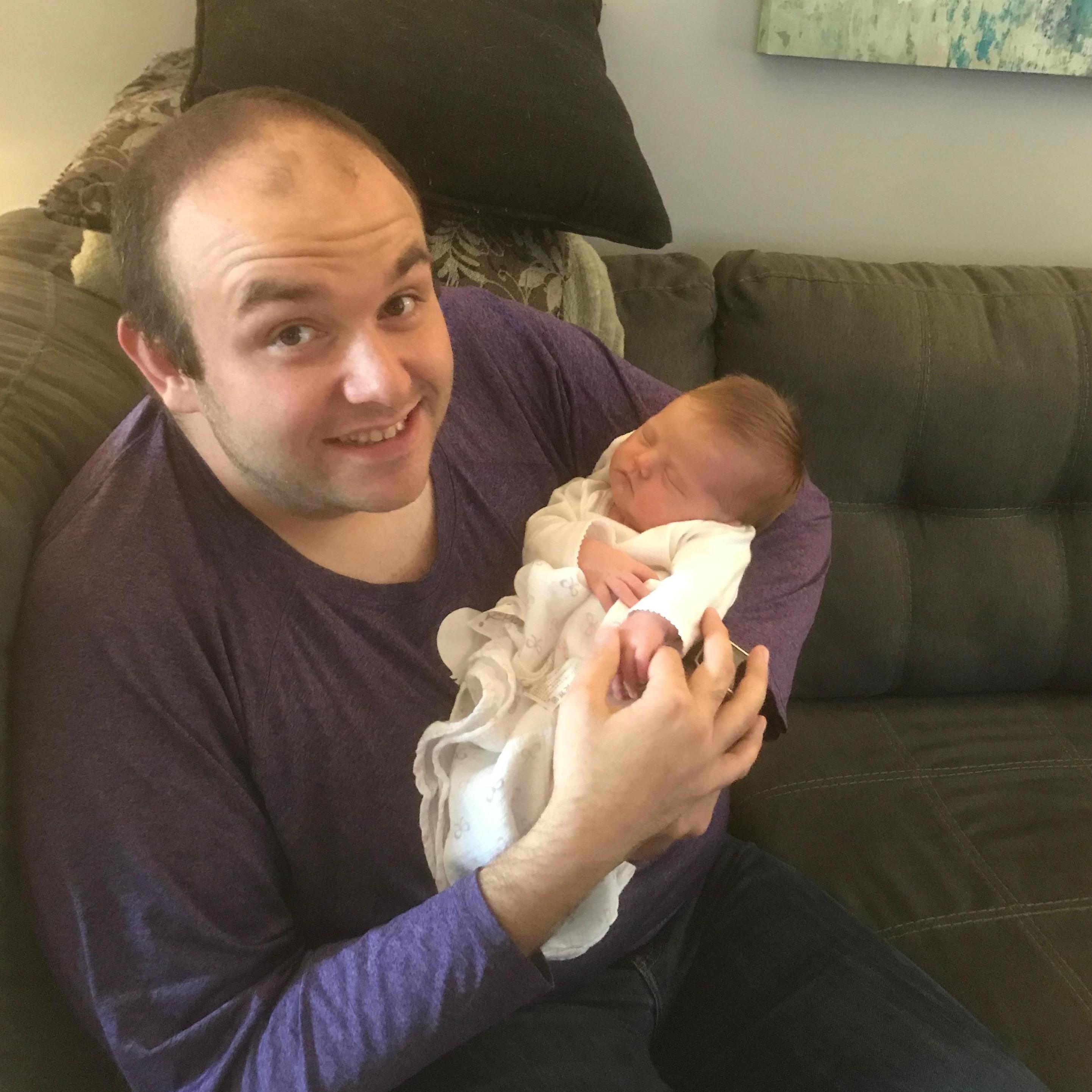 Uncle Doug and baby Nora!