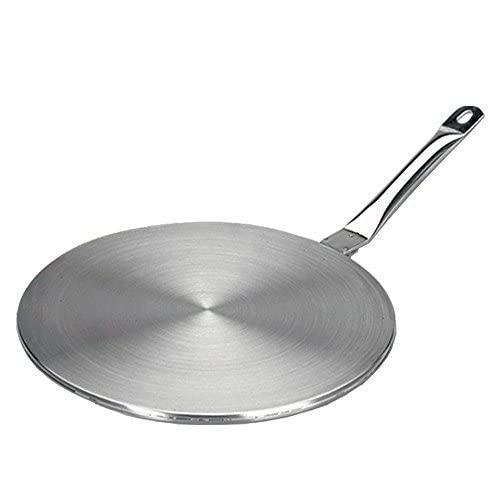 9.45inch Stainless Steel Coffee Milk Cookware Simmer Ring Induction Hob Plate Heat Diffuser Medium 24CM…