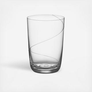Line Tall Tumbler Glass