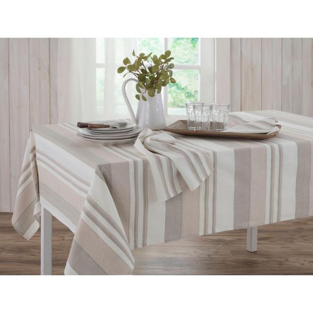Chambord 60-Inch x 84-Inch Oblong Tablecloth in Natural