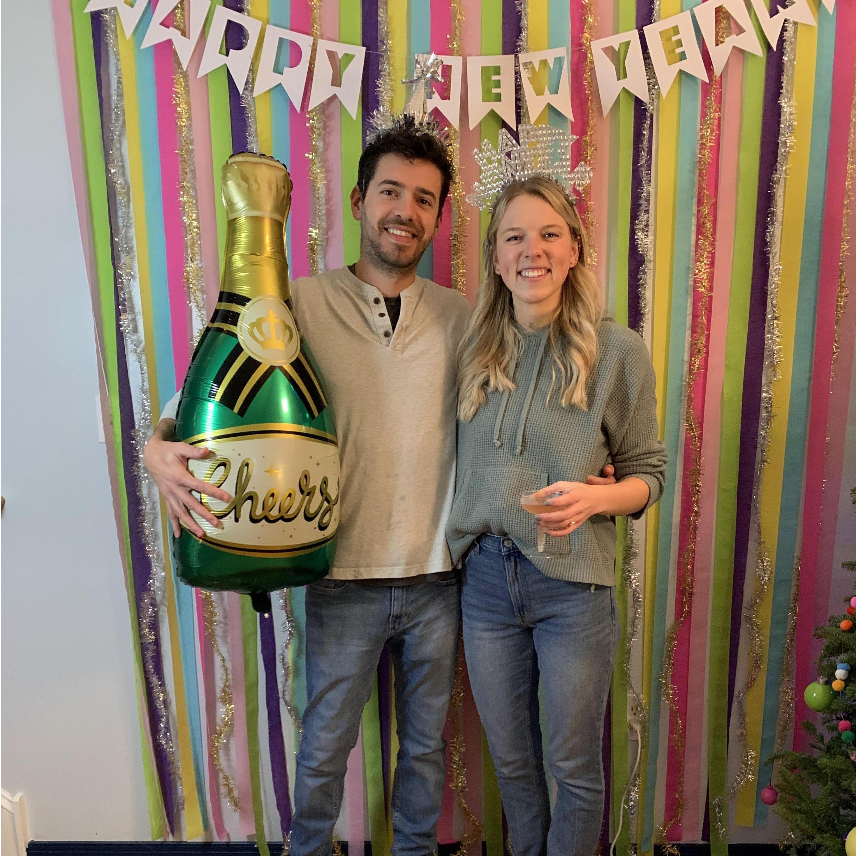 New Years 2022 (The first day of the year we get married!)