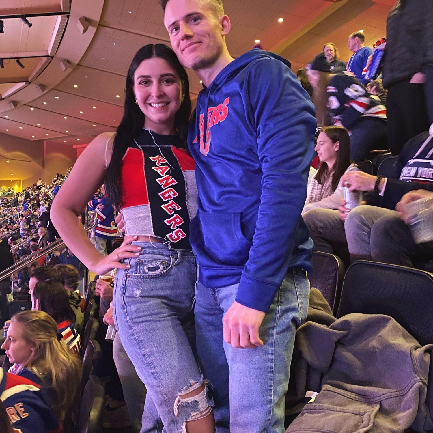 First Rangers game together