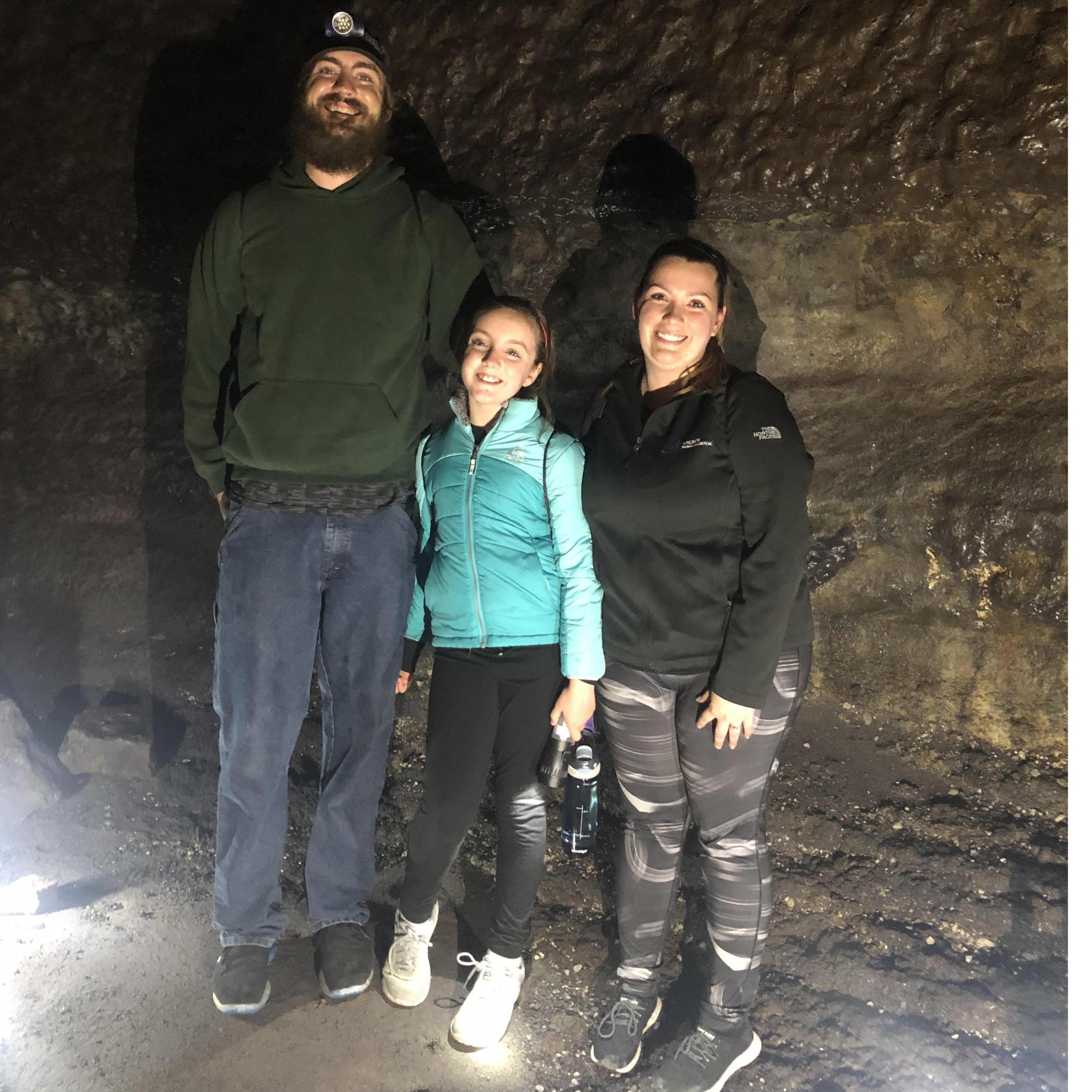 Our trip through the ape caves!