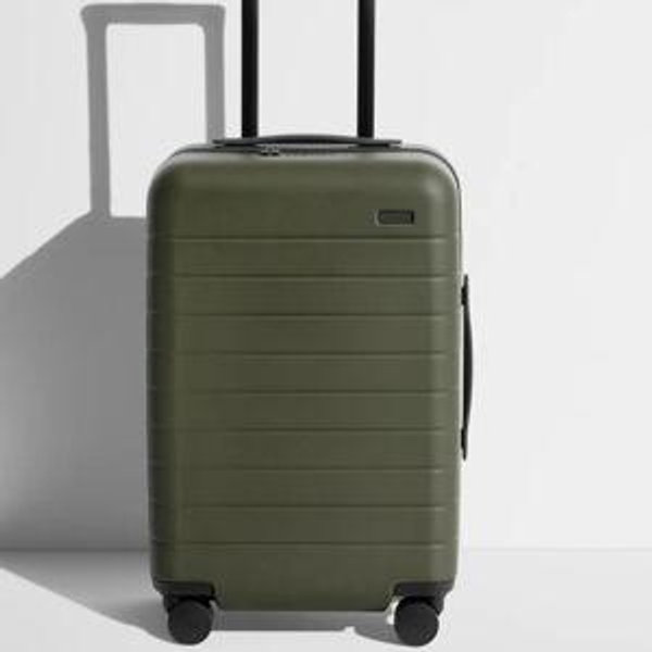 Olive Green Hard Shell Carry-On Suitcase | Away: Built for modern travel